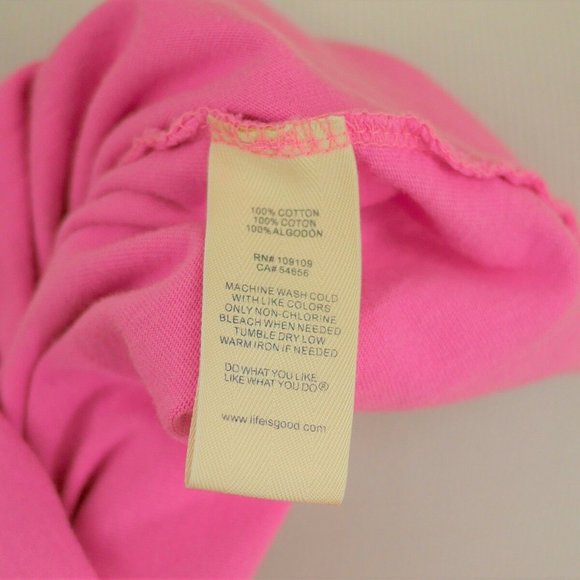 LIFE IS GOOD "GIRLS NIGHT OUT Pink T-shirt - Picture 8 of 8